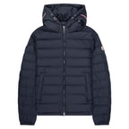 Moncler Navy Vermeille Detailed Hood Puffer Coat