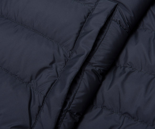 Moncler Navy Vermeille Detailed Hood Puffer Coat
