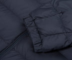 Moncler Navy Vermeille Detailed Hood Puffer Coat