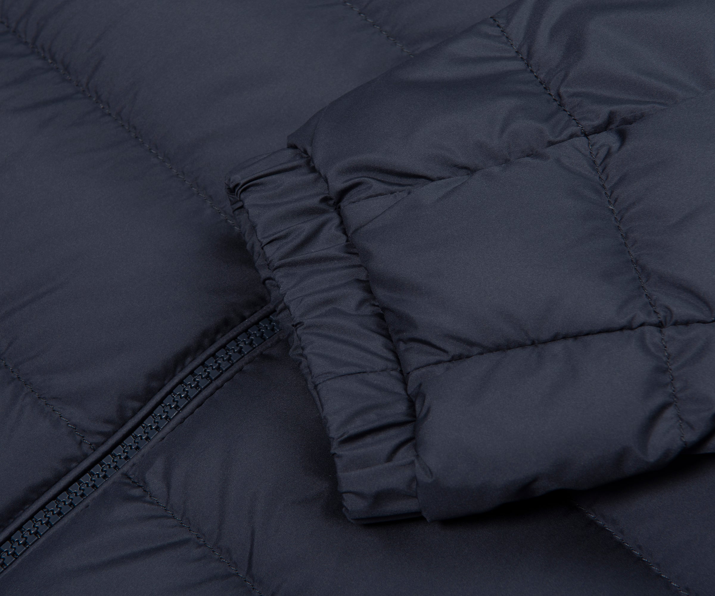 Moncler Navy Vermeille Detailed Hood Puffer Coat