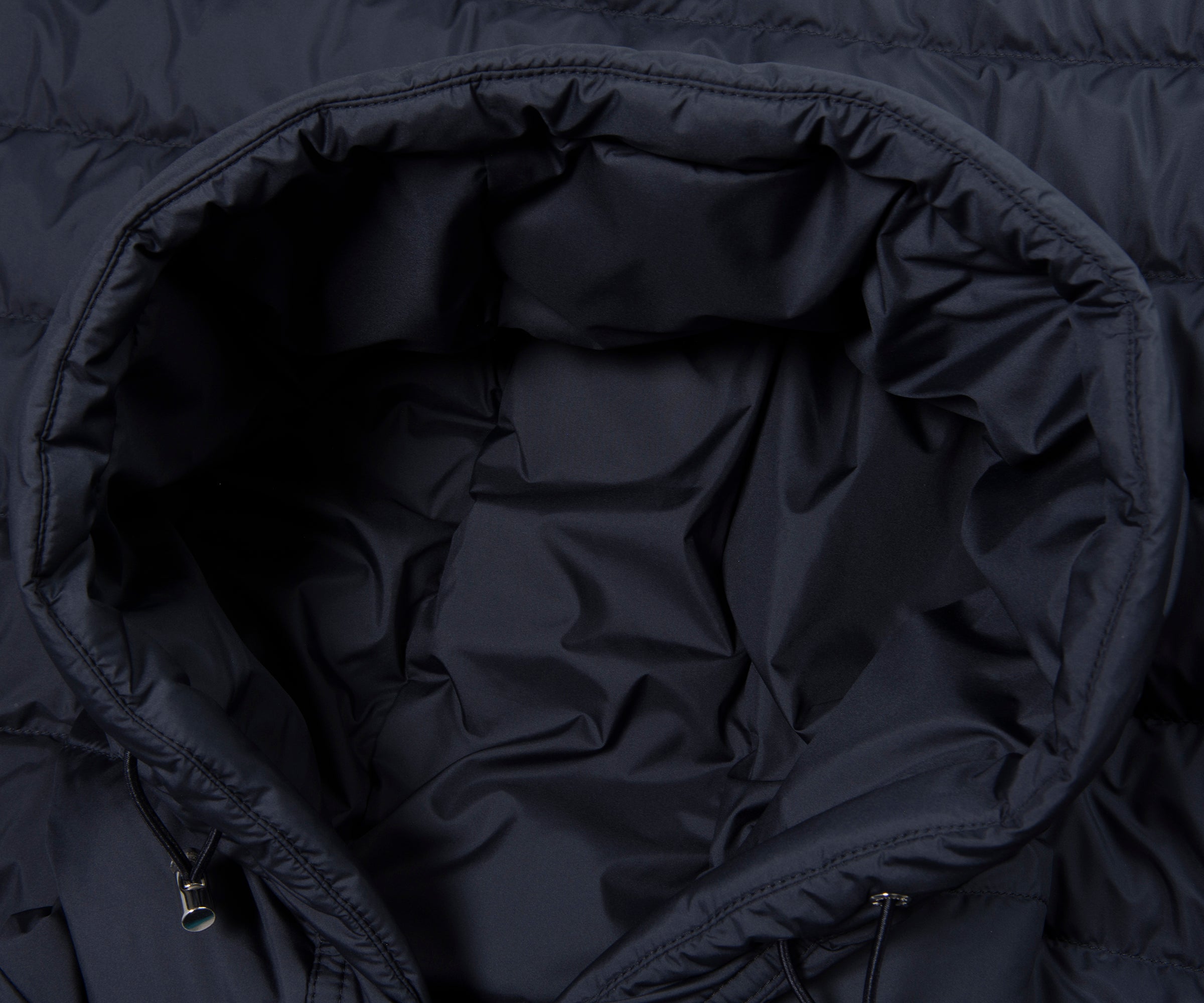Moncler Navy Vermeille Detailed Hood Puffer Coat