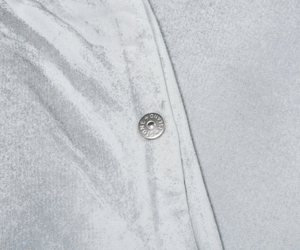 Stone Island White Reflective Garment lamination Joggers