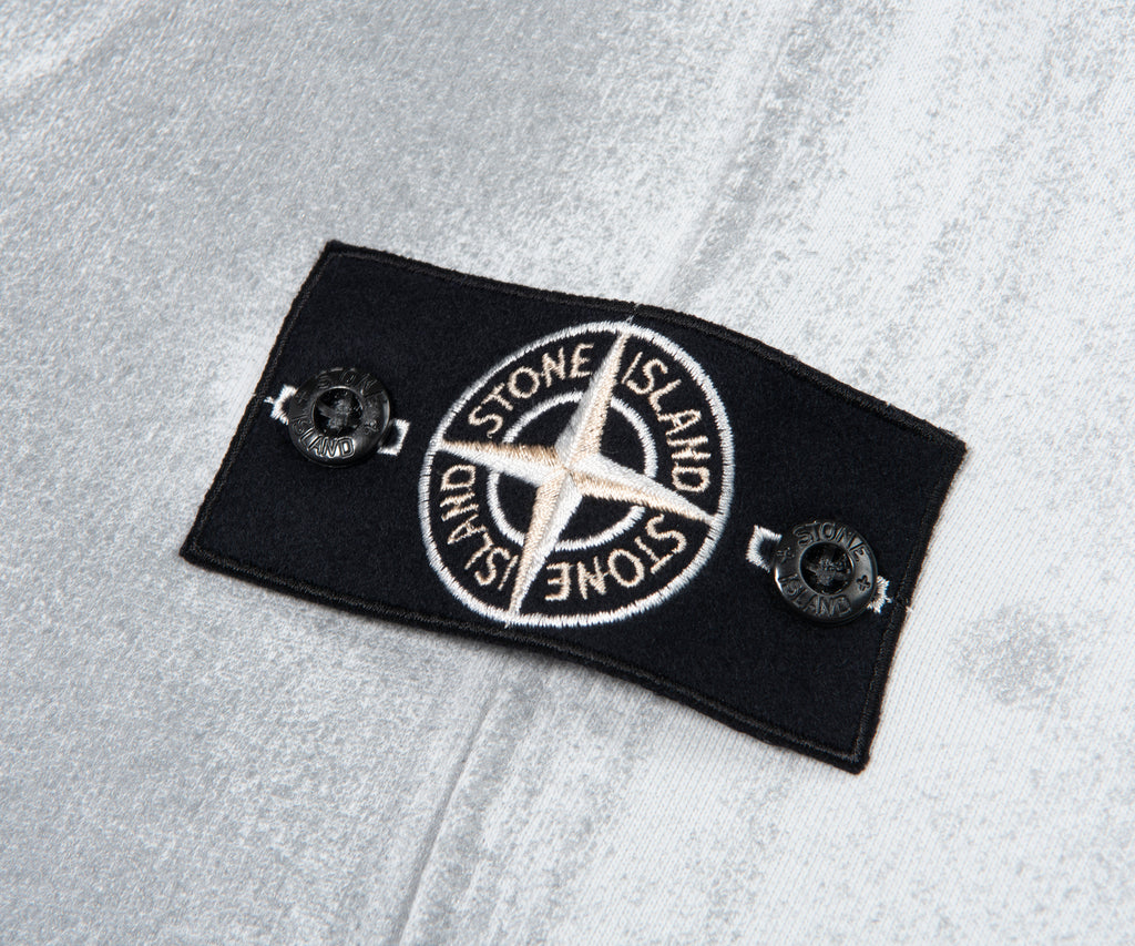 Stone Island White Reflective Garment lamination Joggers
