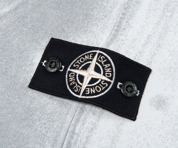Stone Island White Reflective Garment lamination Joggers