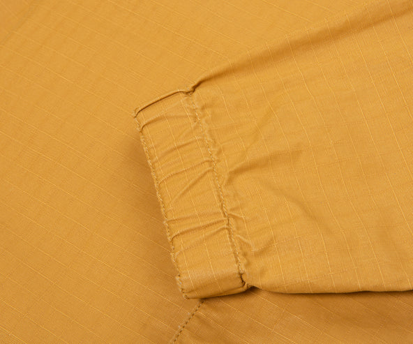 Stone Island Orange Ripstop Full Button Overshirt