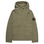 Stone Island Khaki Light Compact Touch Polyester Jacket
