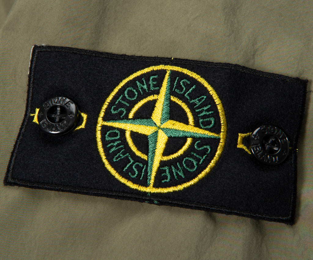 Stone Island Khaki Light Compact Touch Polyester Jacket