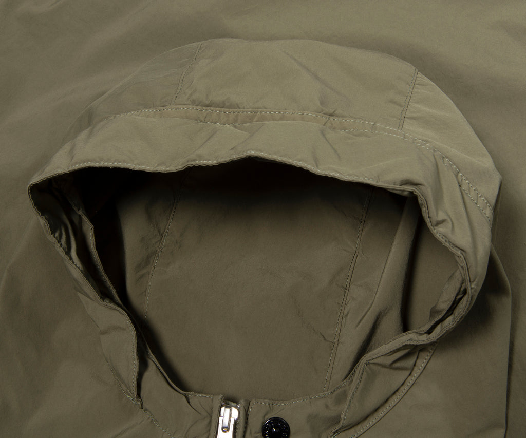 Stone Island Khaki Light Compact Touch Polyester Jacket
