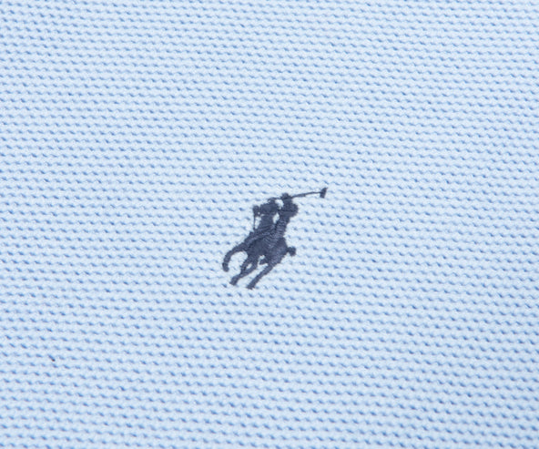 Polo Ralph Lauren Sky Blue Textured 1/4 Zip Sweater