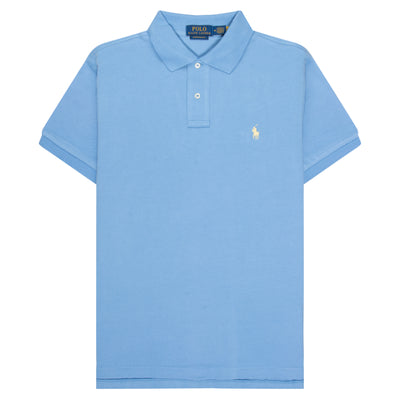 Polo Ralph Lauren Blue Custom Slim Fit Polo
