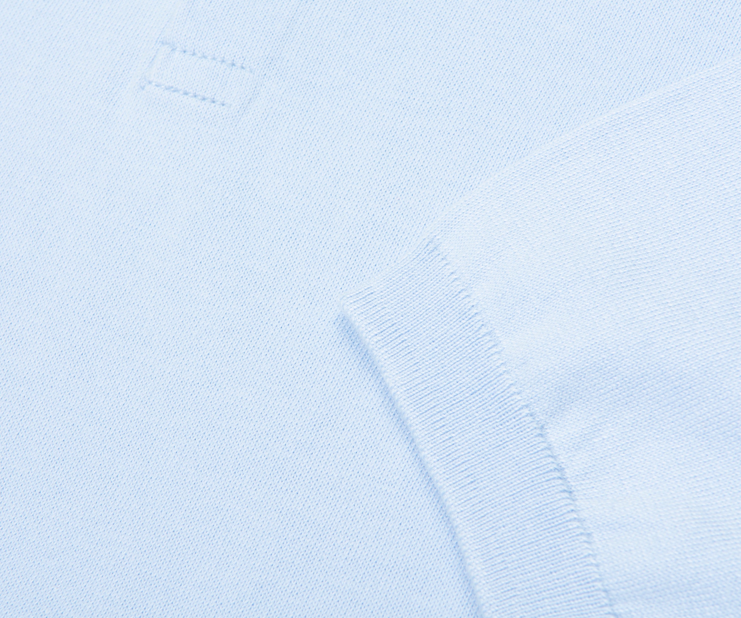 Ralph Lauren Sky Blue Knitted Soft Polo