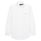 Ralph Lauren White Custom Fit Cotton Shirt