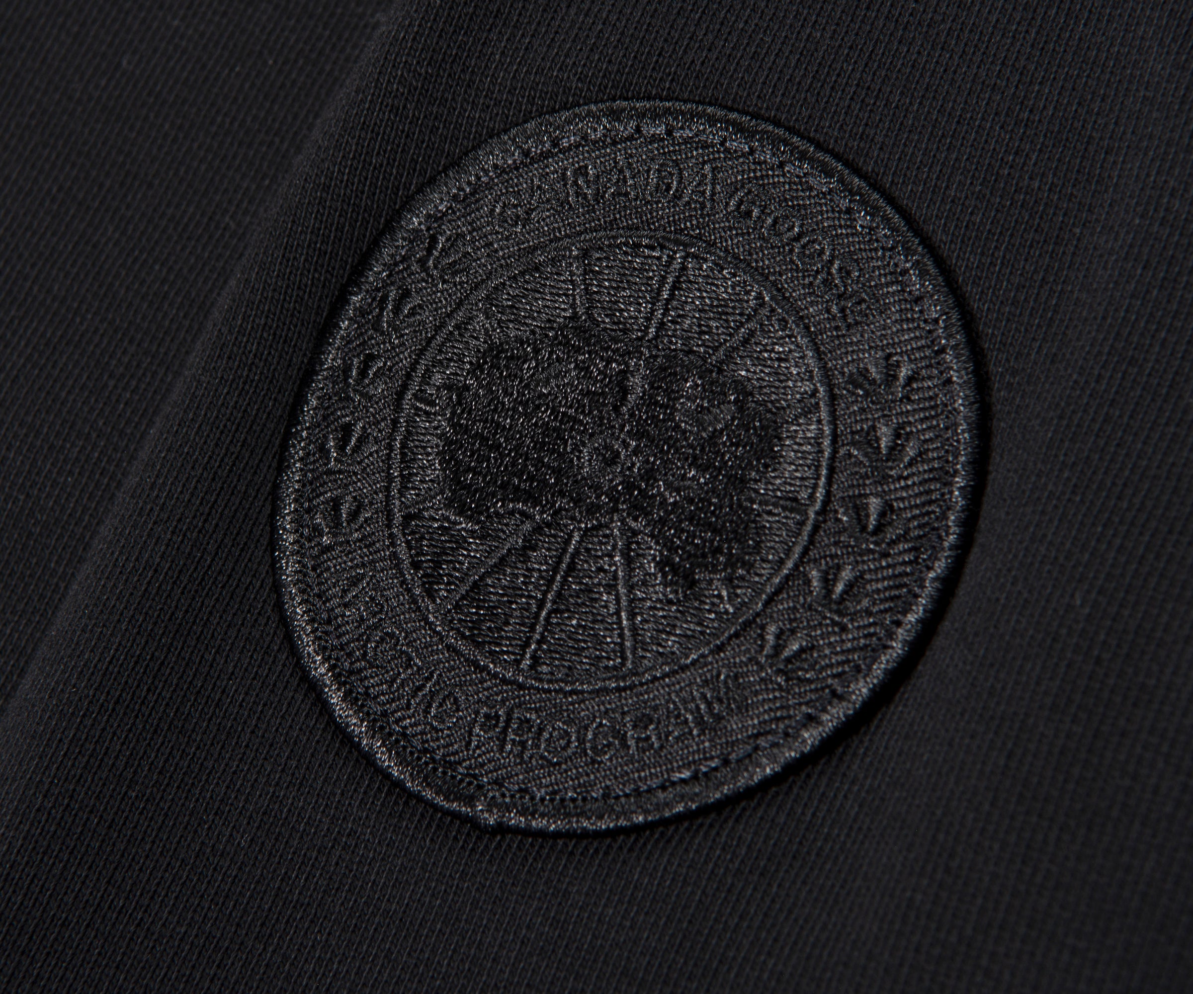 Canada Goose Rove Black Tonal Disc Hoodie
