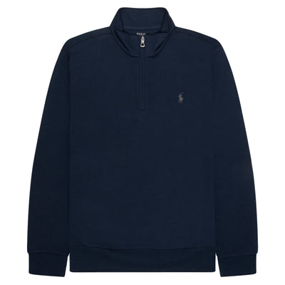 Ralph Lauren Navy Luxe Stretch 1/4 Zip Sweater