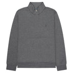 Ralph Lauren Grey Luxe Stretch 1/4 Zip Sweatshirt