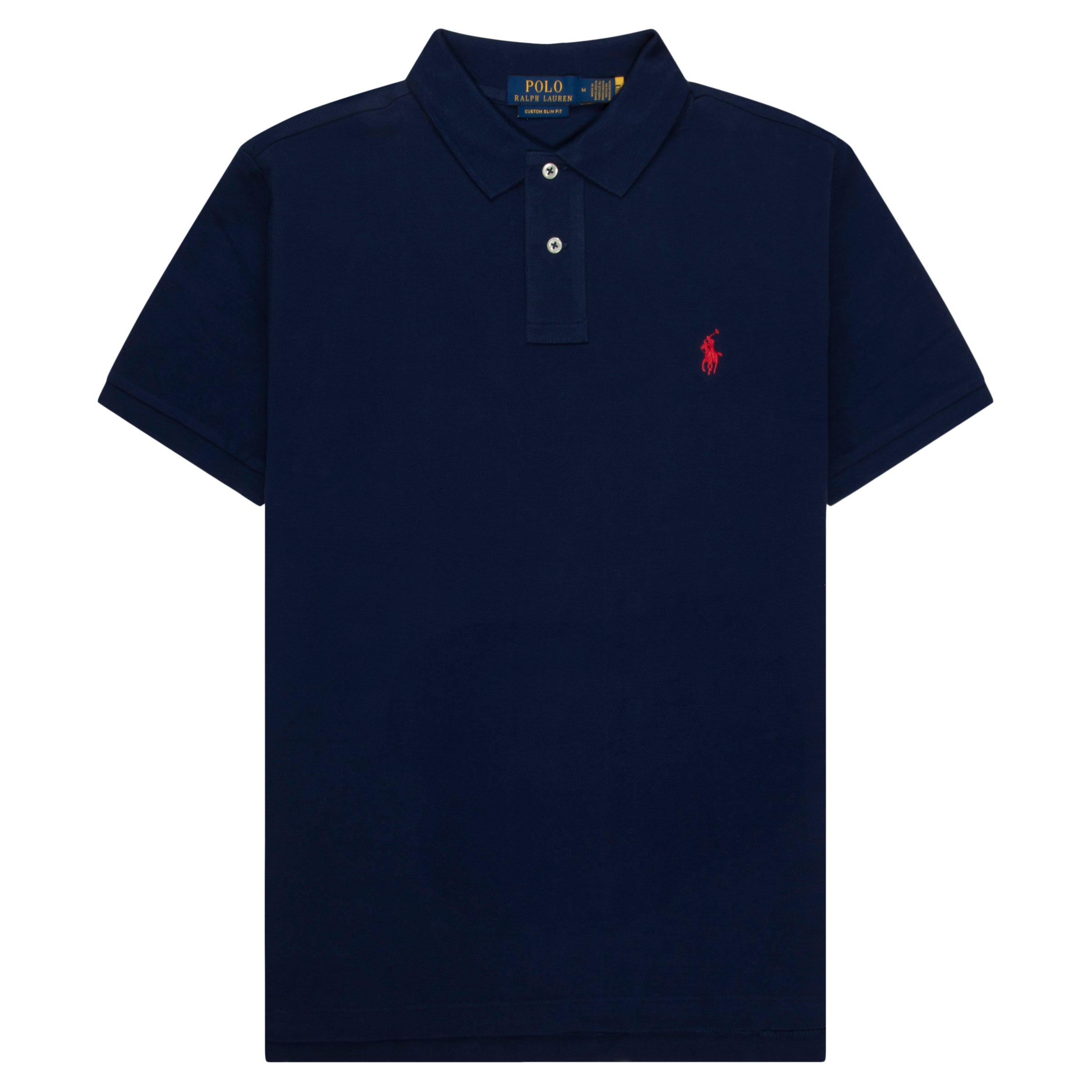 Ralph Lauren Navy SS Custom Slim Fit Polo