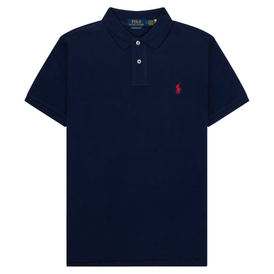 Ralph Lauren Navy SS Custom Slim Fit Polo