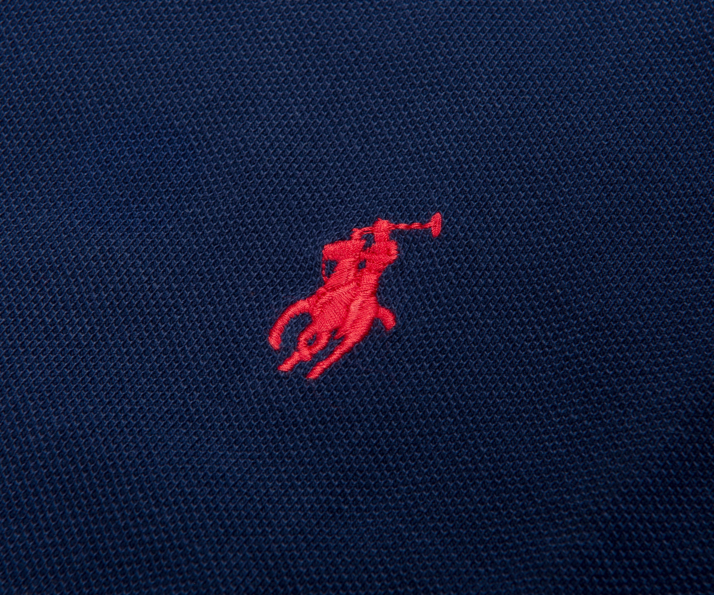 Ralph Lauren Navy SS Custom Slim Fit Polo