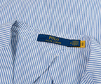 Ralph Lauren Blue/White Striped Soft Blazer
