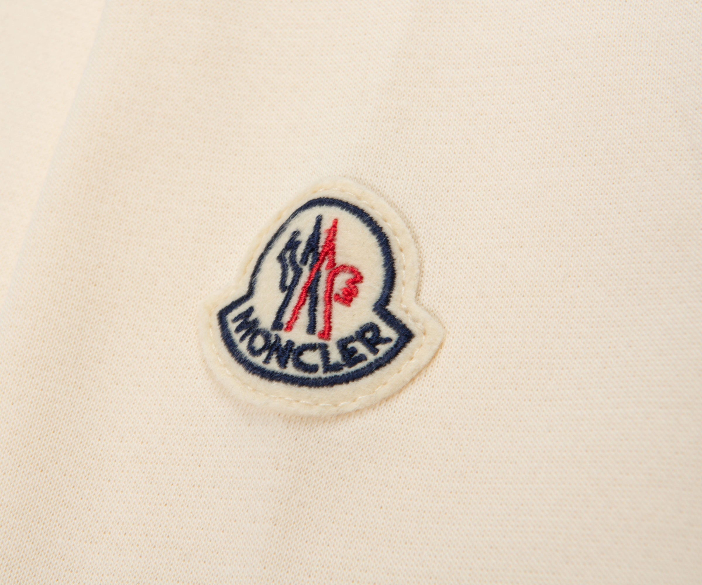 Moncler Cream Archive Logo Sweatshirt