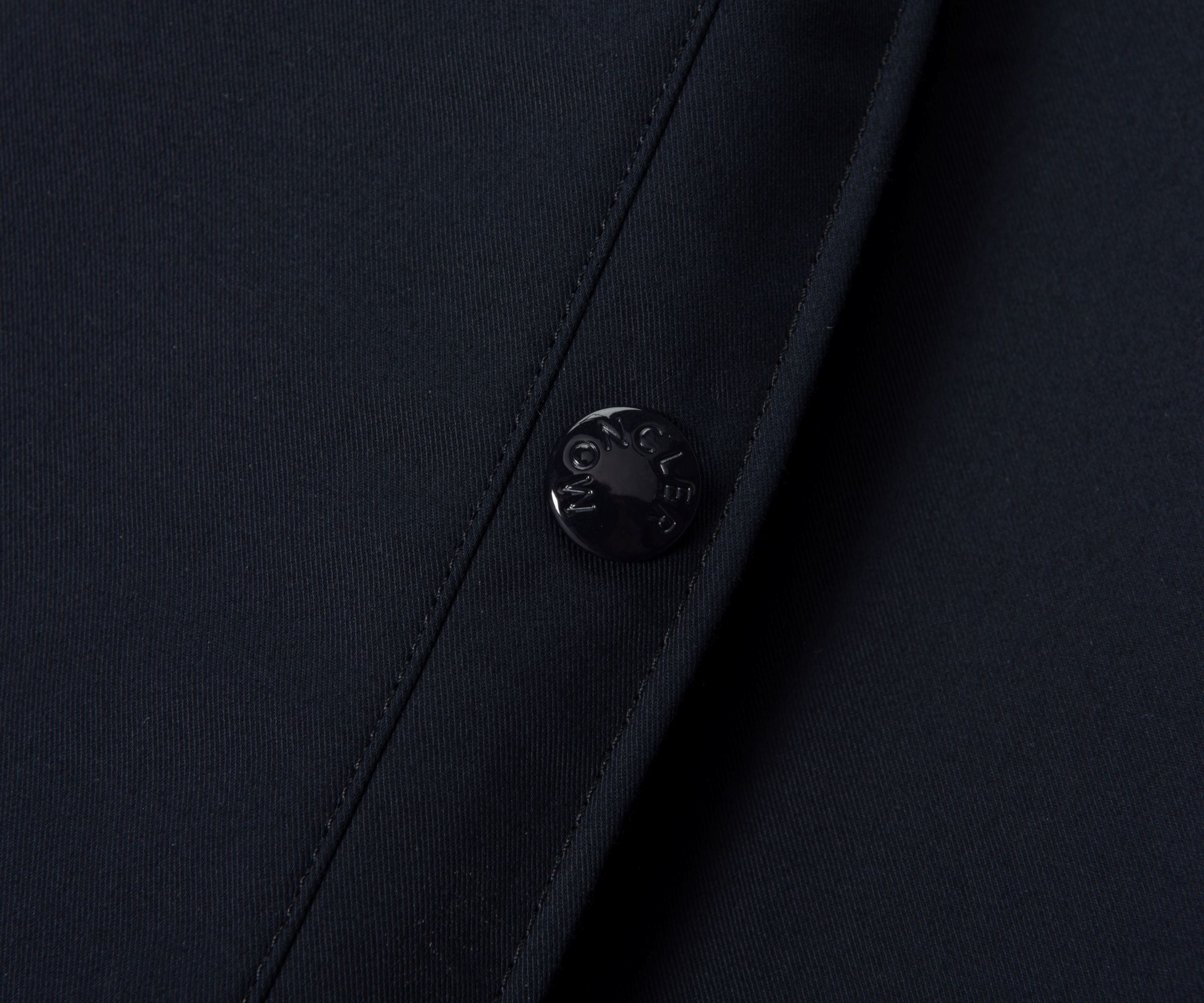 Moncler Navy Chest Pocket Overshirt