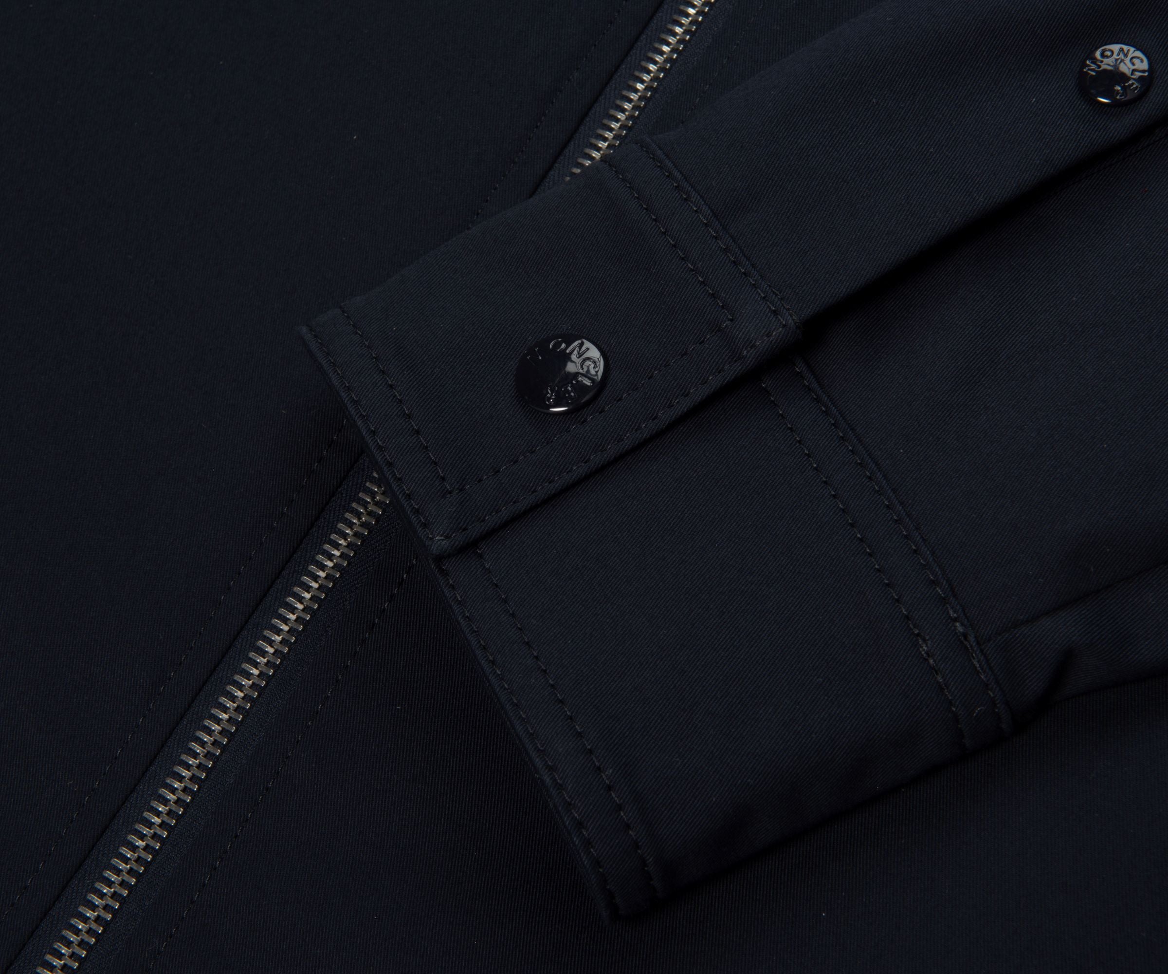Moncler Navy Chest Pocket Overshirt