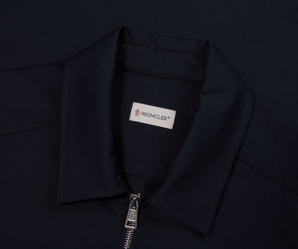 Moncler Navy Chest Pocket Overshirt
