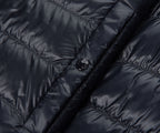 Moncler Mourillon Navy Down Shirt Jacket