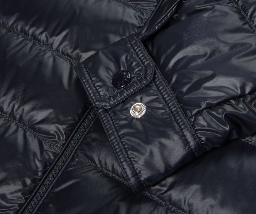 Moncler Mourillon Navy Down Shirt Jacket