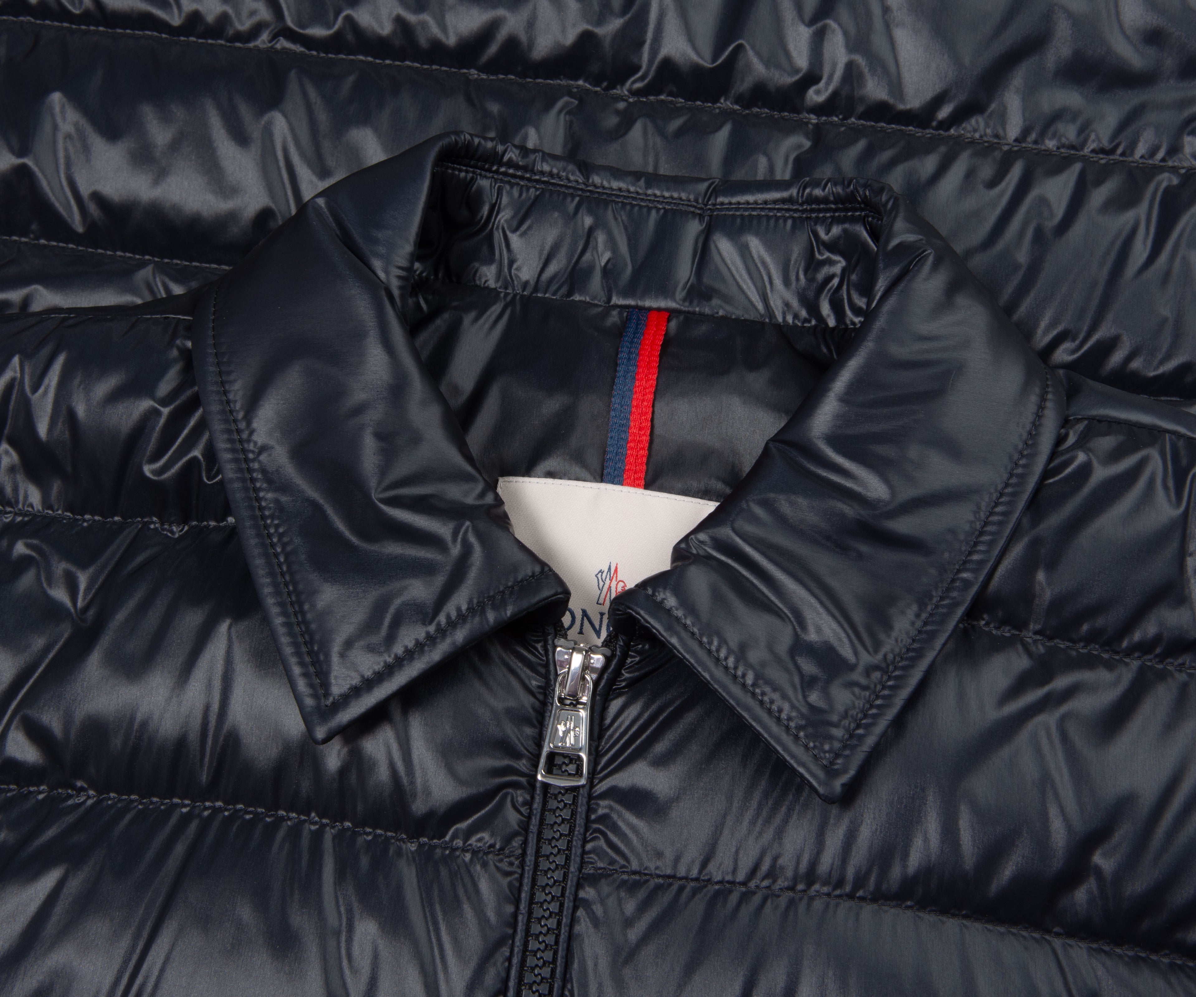 Moncler Mourillon Navy Down Shirt Jacket