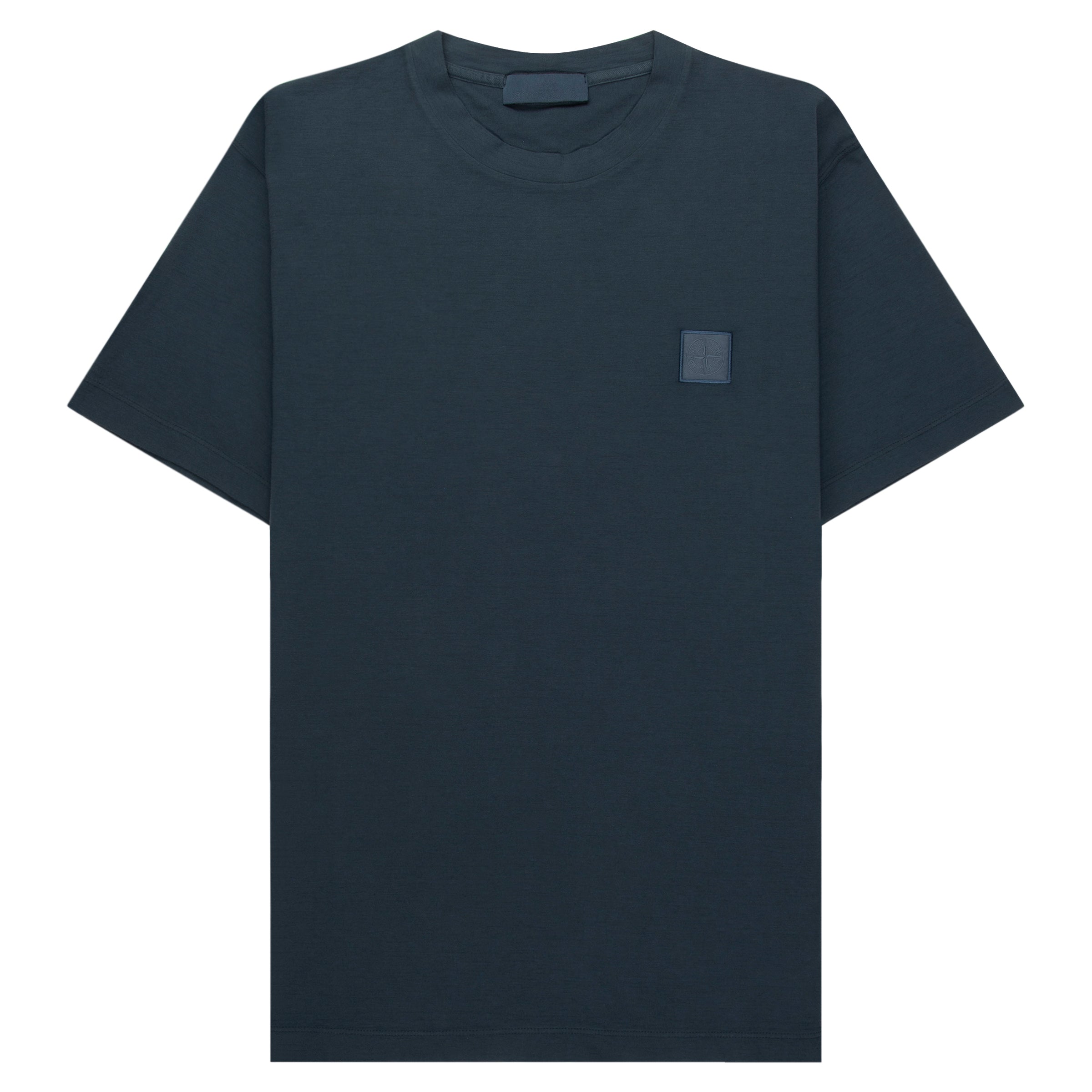 Stone Island Baltic Blue Box Logo T-Shirt