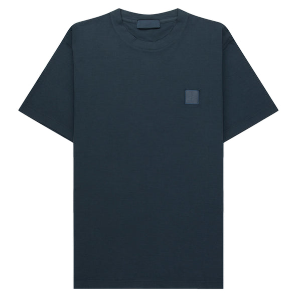 Stone Island Baltic Blue Box Logo T-Shirt