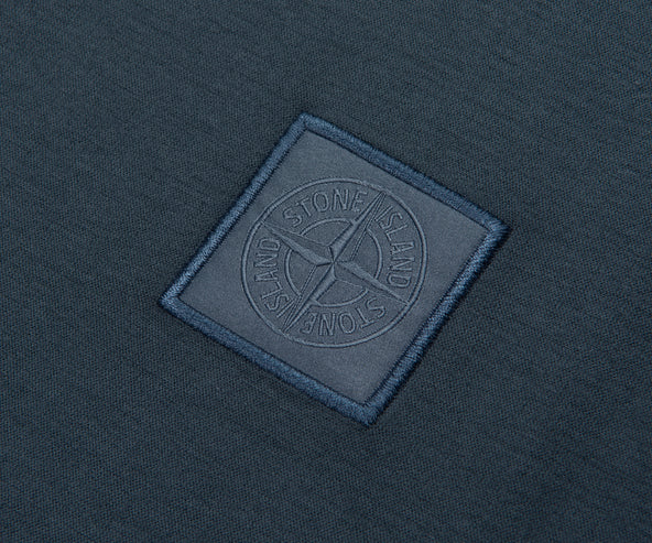 Stone Island Baltic Blue Box Logo T-Shirt