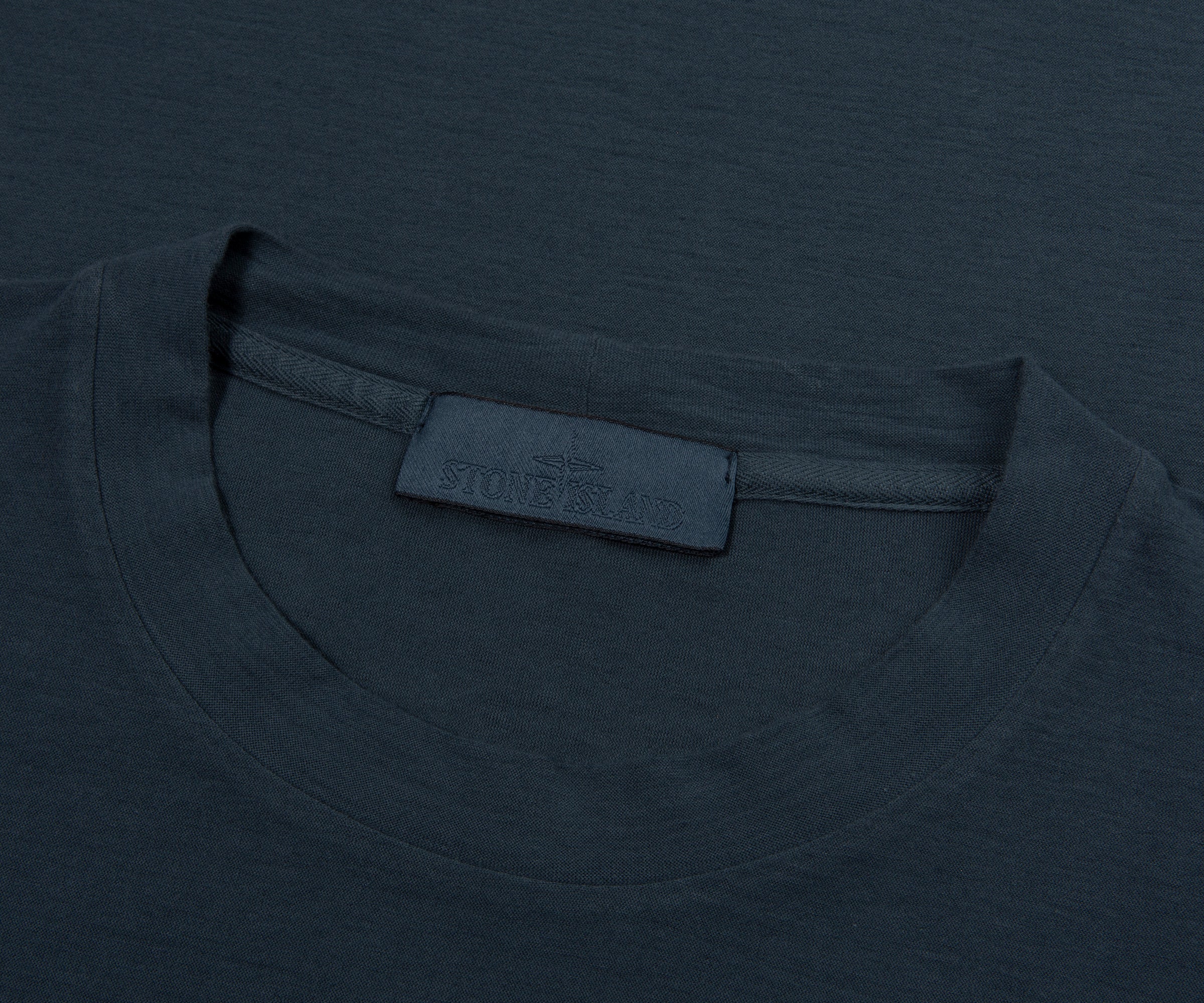 Stone Island Baltic Blue Box Logo T-Shirt
