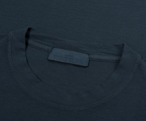 Stone Island Baltic Blue Box Logo T-Shirt