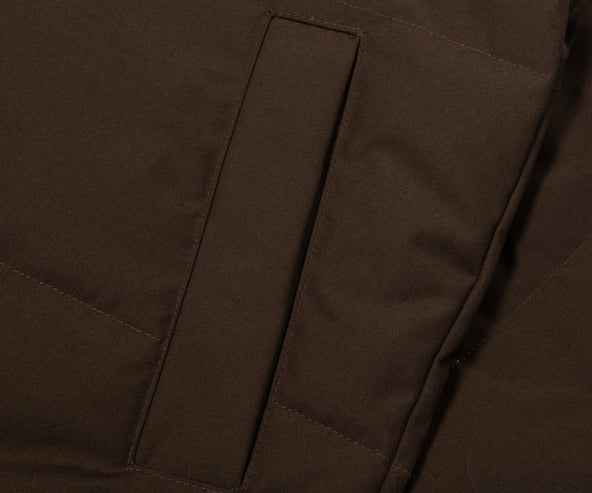 Canada Goose Chocolate Garson Black Badge Gilet