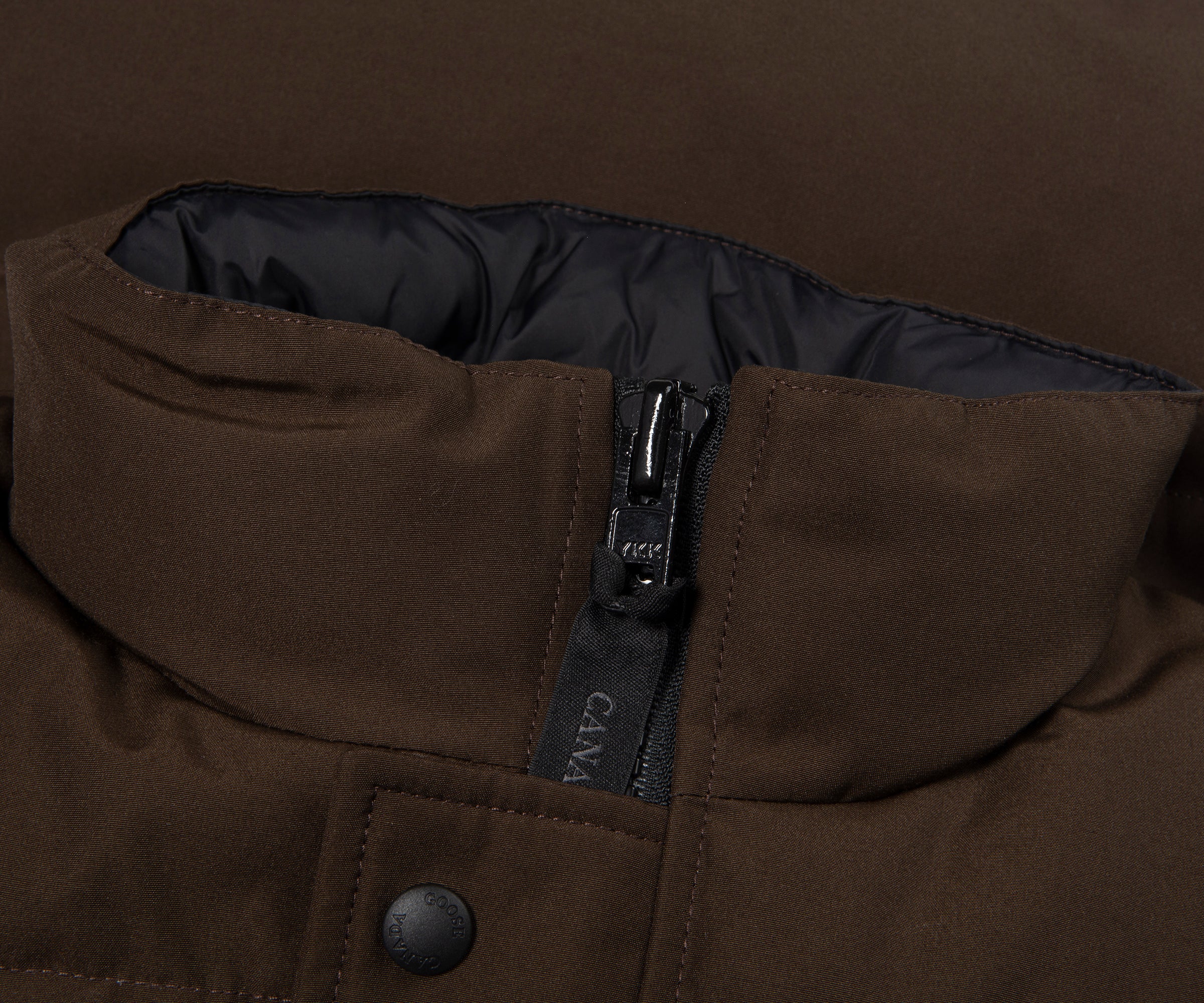 Canada Goose Chocolate Garson Black Badge Gilet