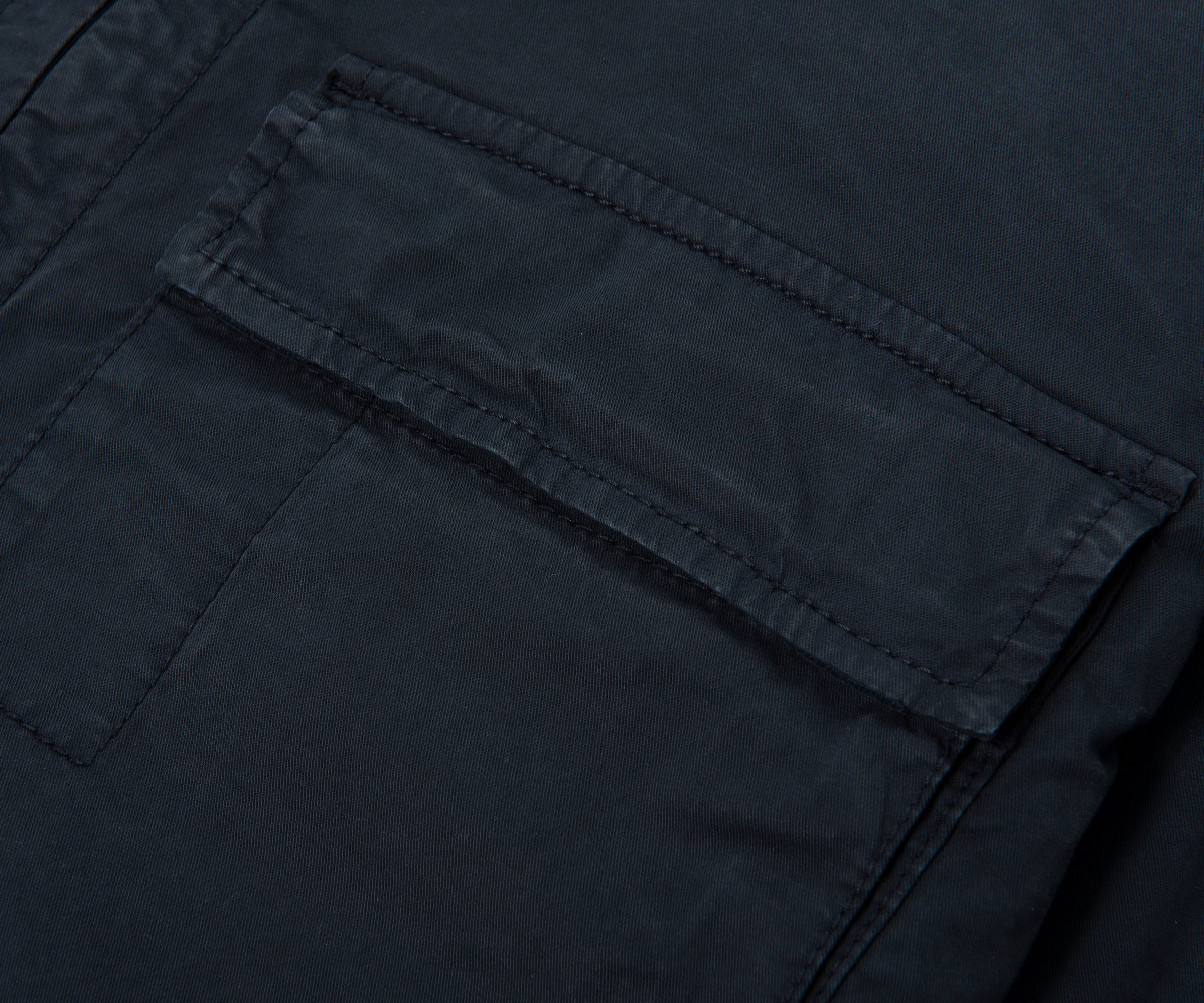 Stone Island Navy Stretch Cotton Twill TC Jacket