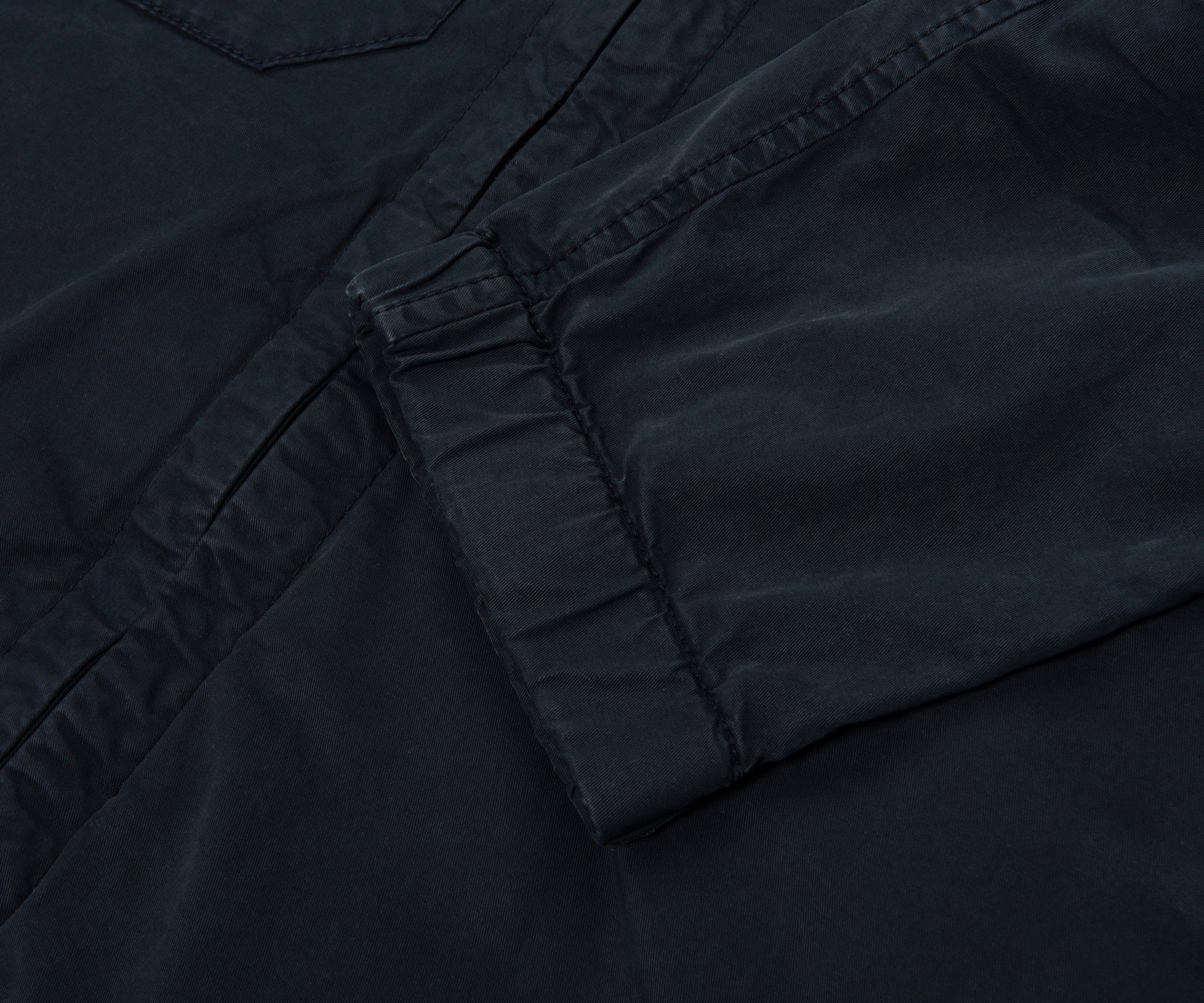 Stone Island Navy Stretch Cotton Twill TC Jacket