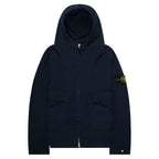 Stone Island Navy Light Compact Touch Polyester Jacket