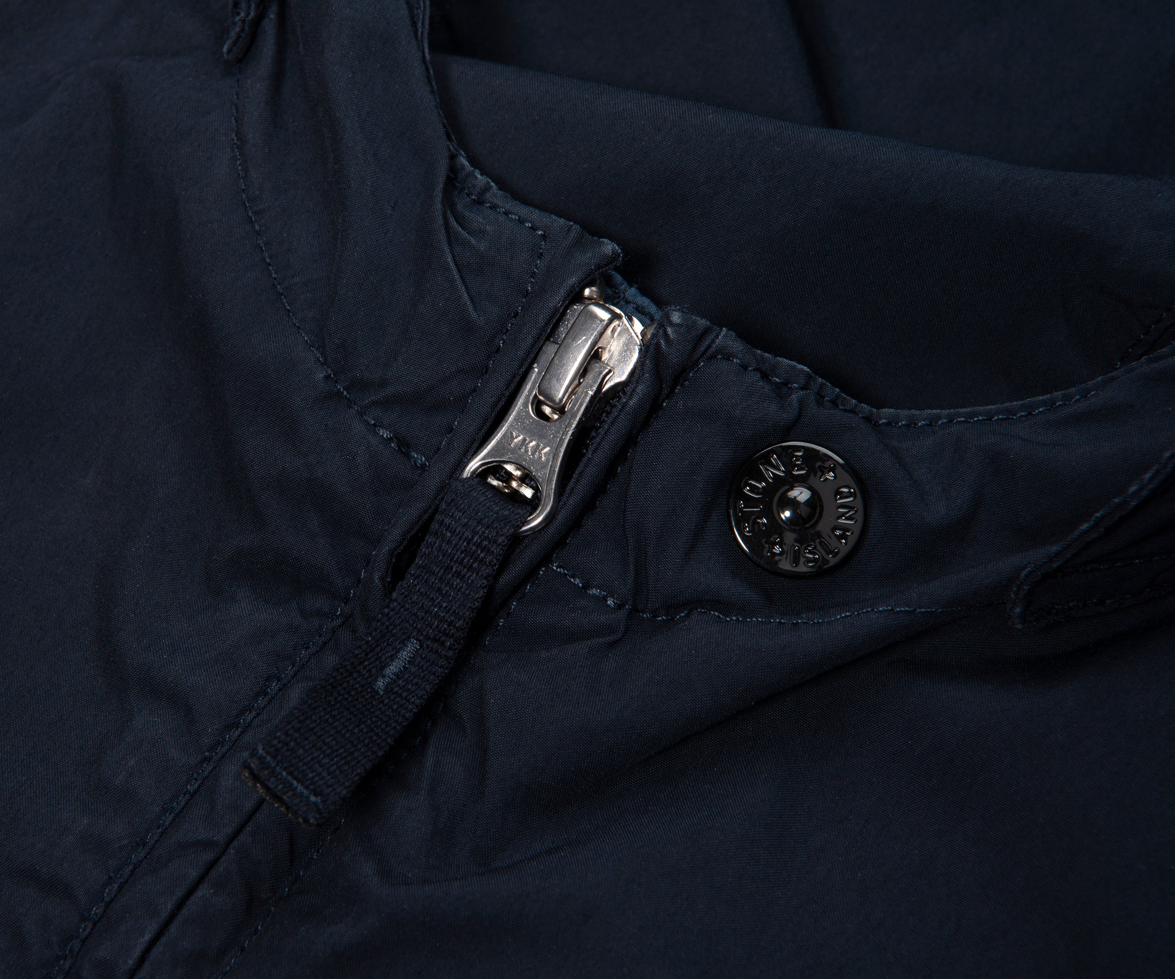 Stone Island Navy Light Compact Touch Polyester Jacket