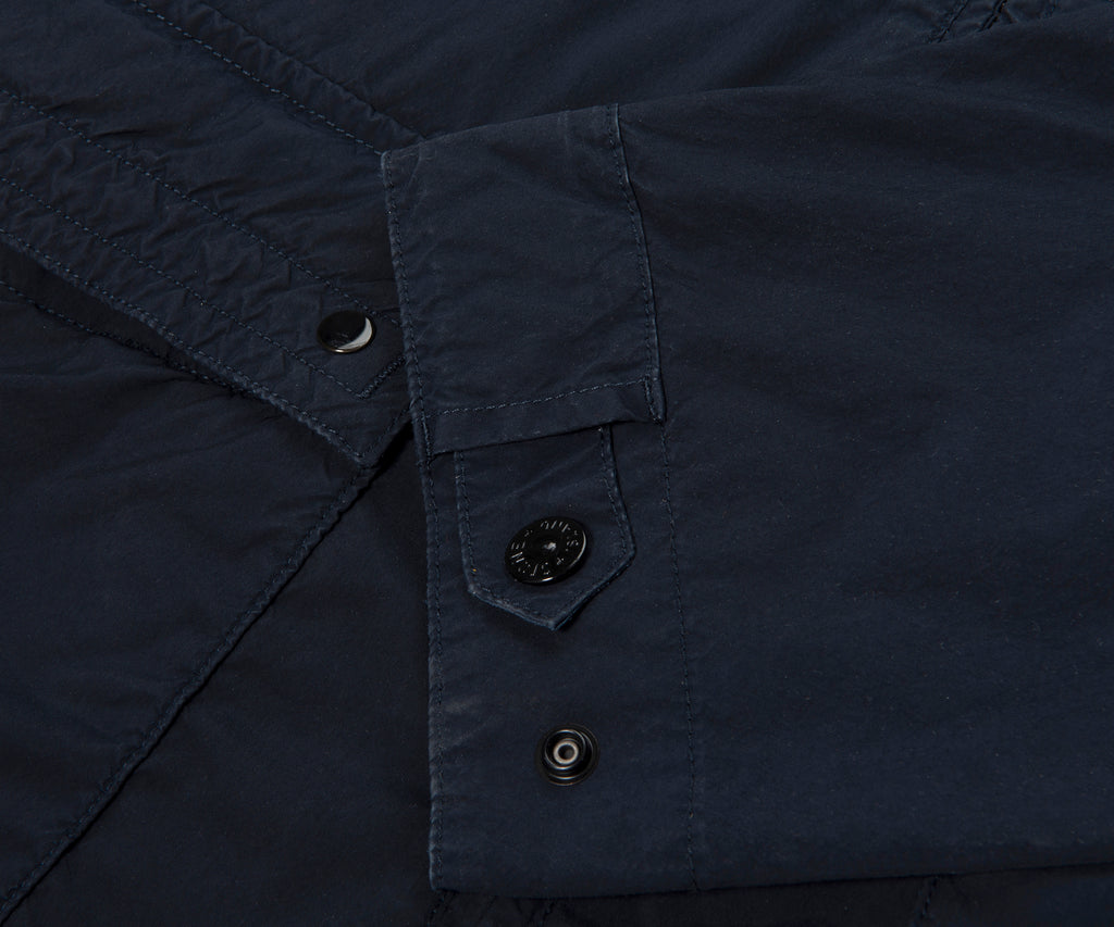 Stone Island Navy Light Compact Touch Polyester Jacket