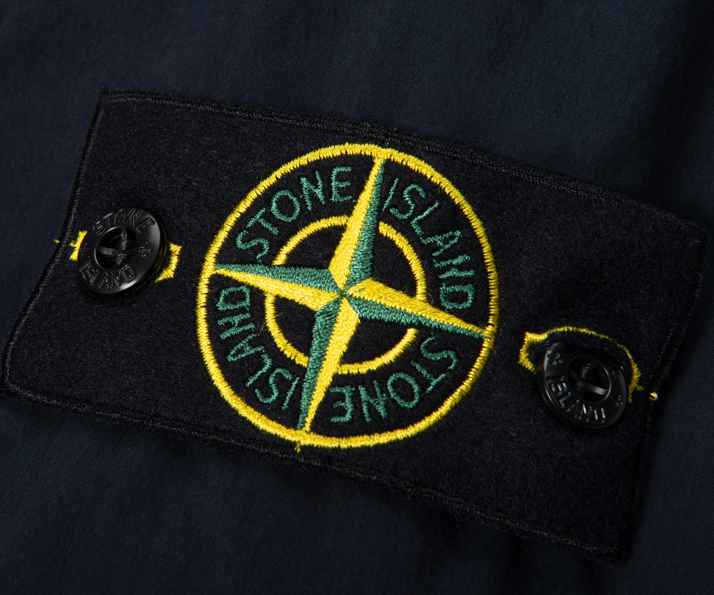 Stone Island Navy Light Compact Touch Polyester Jacket