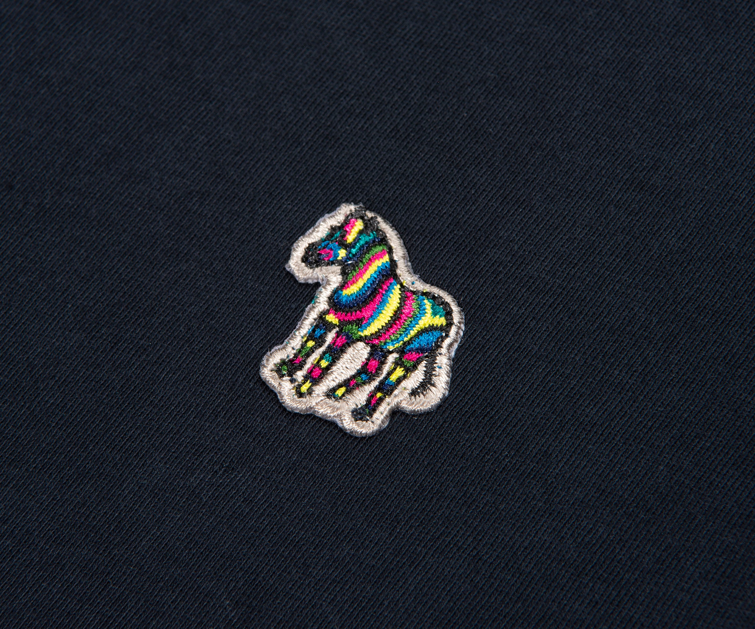 Paul Smith Navy Zebra Logo T-Shirt