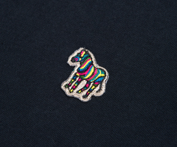 Paul Smith Navy Zebra Logo T-Shirt