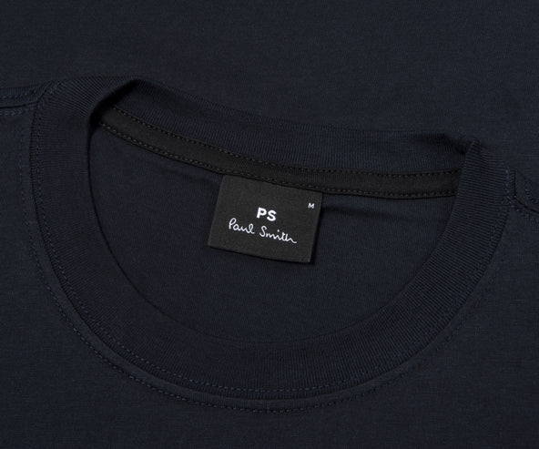 Paul Smith Navy Zebra Logo T-Shirt