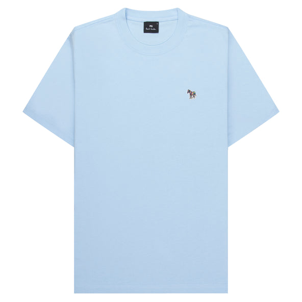 Paul Smith Sky Blue Zebra Logo T-Shirt