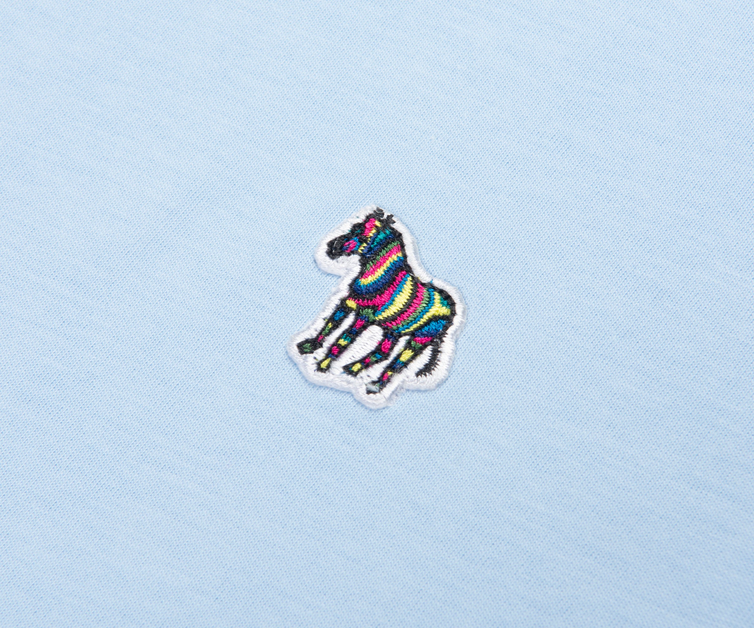 Paul Smith Sky Blue Zebra Logo T-Shirt