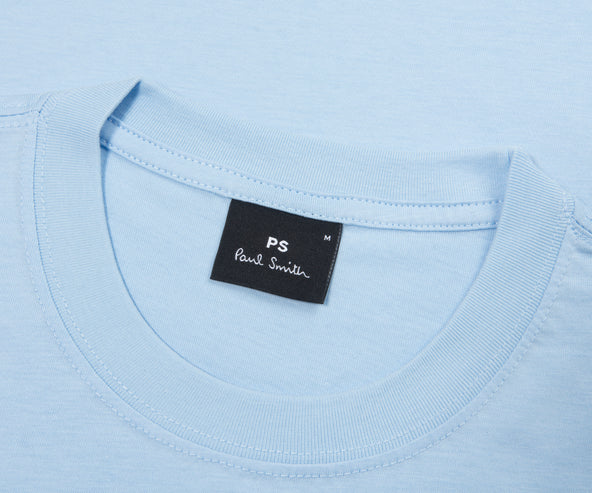 Paul Smith Sky Blue Zebra Logo T-Shirt
