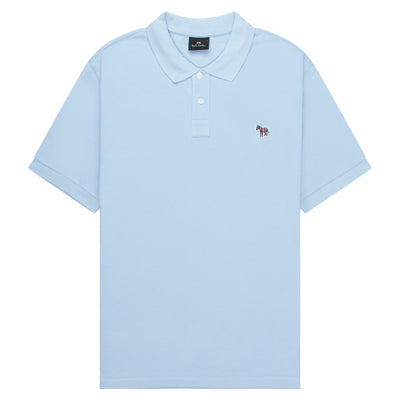 PS Paul Smith Sky Blue Zebra Logo Polo